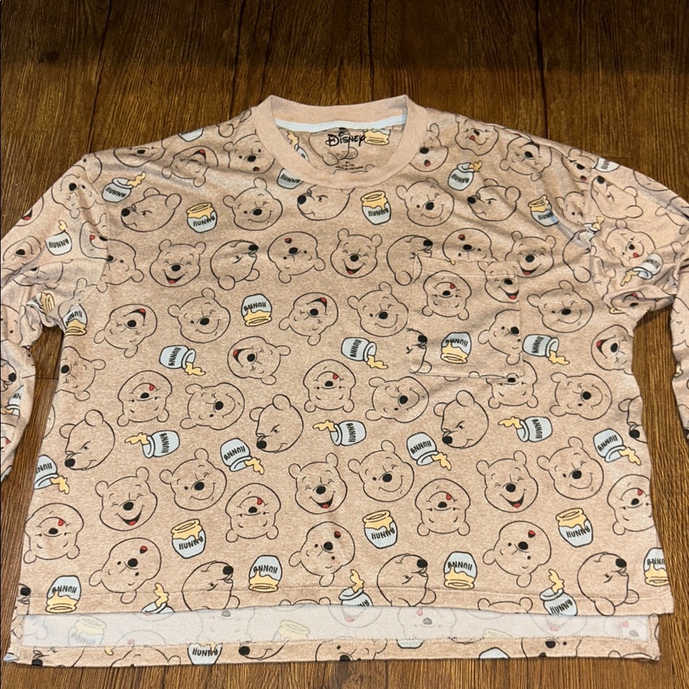 Disney Winnie the Pooh Pattern Sweatshirt